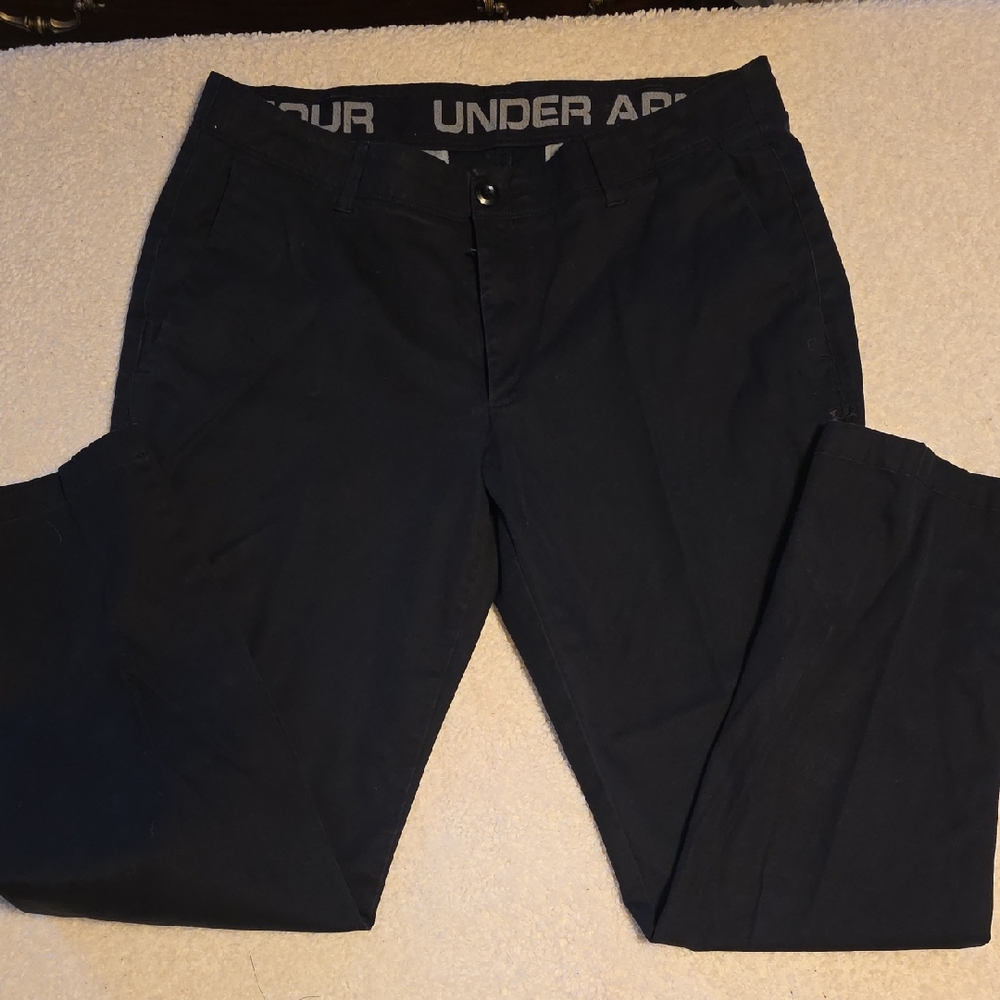 Under Armour Men's Black Chinos
